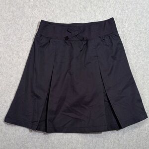 French Toast Navy A-Line Skirt